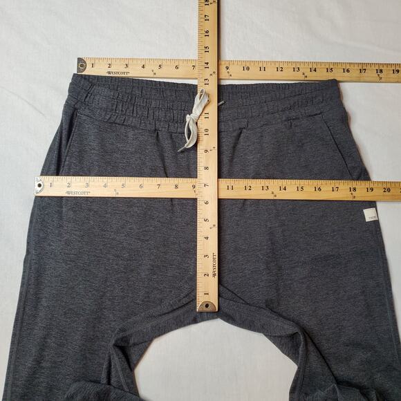 Vuori Women's Size L Performance Jogger Pants Charcoal Gray VW303 - Picture 2 of 8